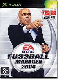 Fussball Manager 2004 PAL Xbox PAL box art